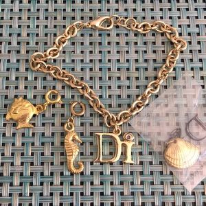 Diamond International Ocean Charm Bracelet